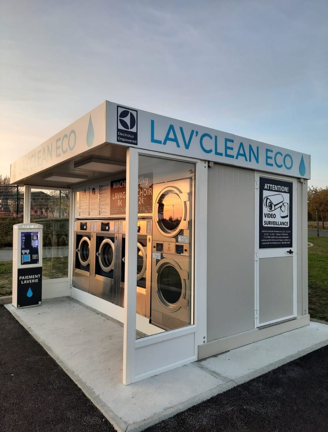 laverie kiosque GLF lav clean Eco